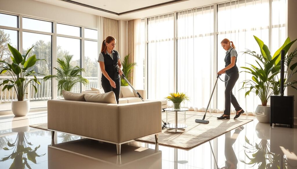 Premium cleaning services