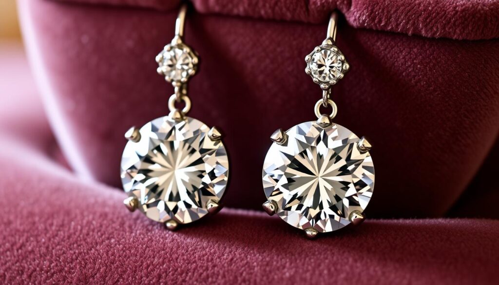 diamond earrings